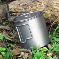 Wholesale outdoor camping drinking titanium mug